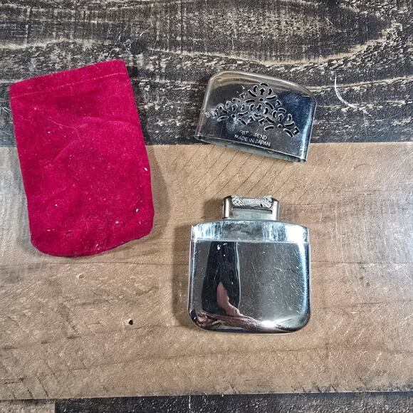 Vintage Compac Chrome Metal Pocket Hand Warmer Japan - Picture 2 of 3